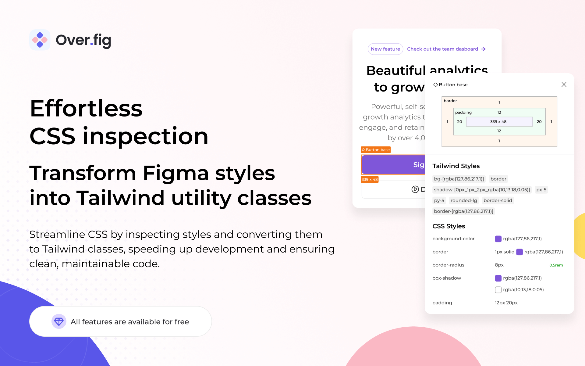 Access Figma's precise measurement tools without leaving your website